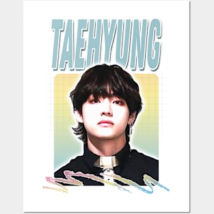 Taehyung V - Retro Style Fan Artwork Posters and Art